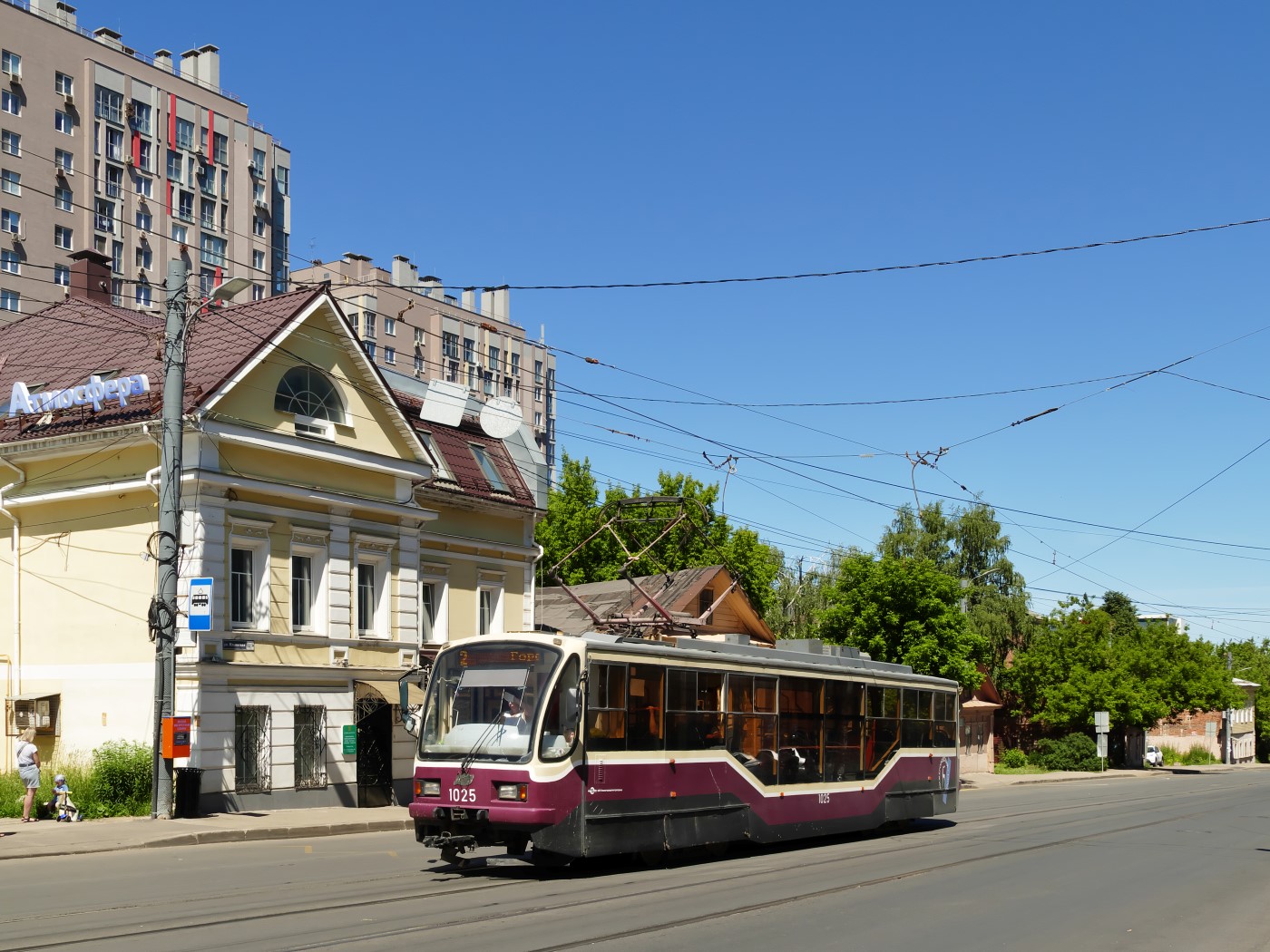 Нижний Новгород, 71-407 № 1025 Нижний Новгород, 71-407 № 1025