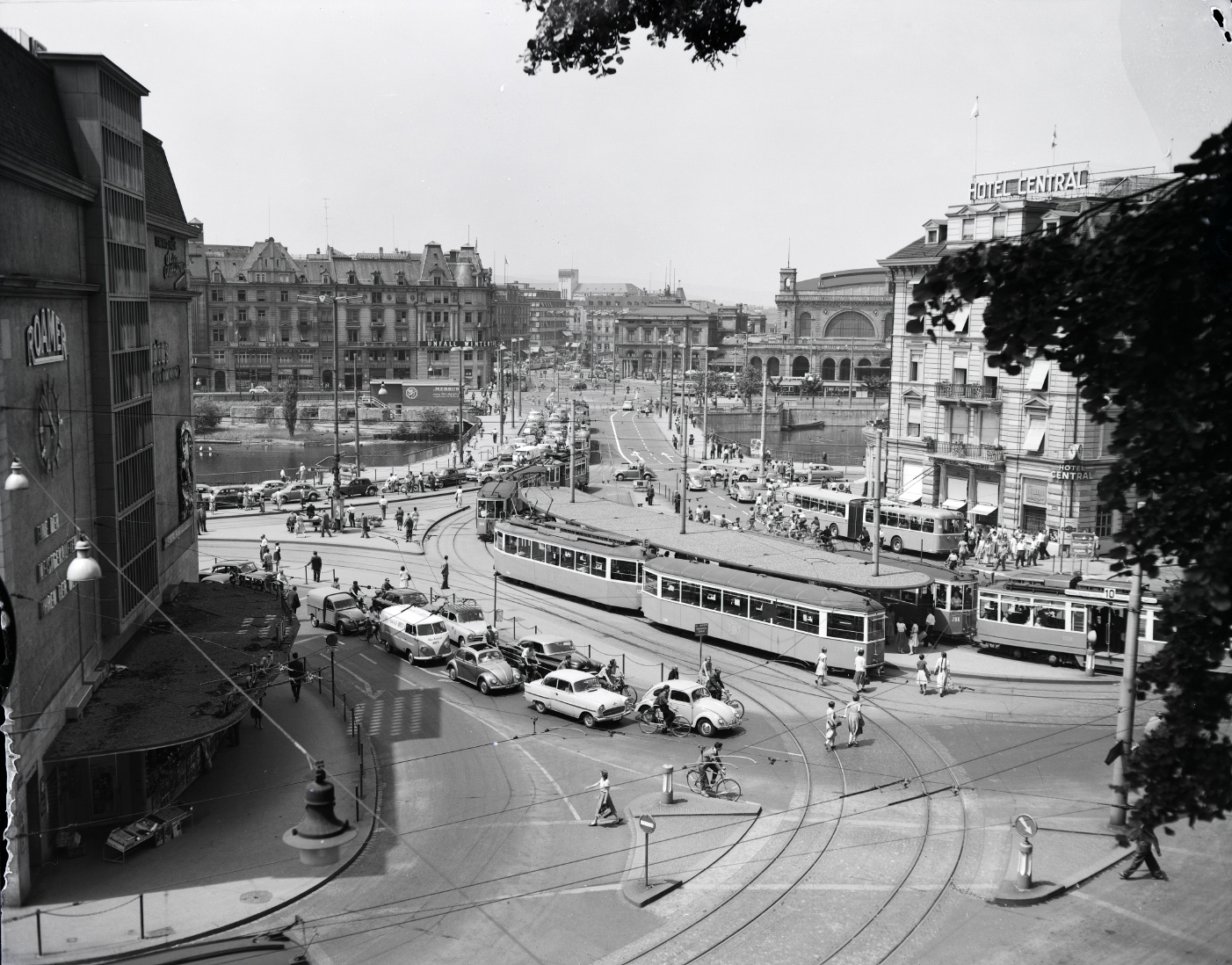 Zurych, SWS/MFO Ce 4/4 "Elefant" Nr 1336; Zurych — Old photos