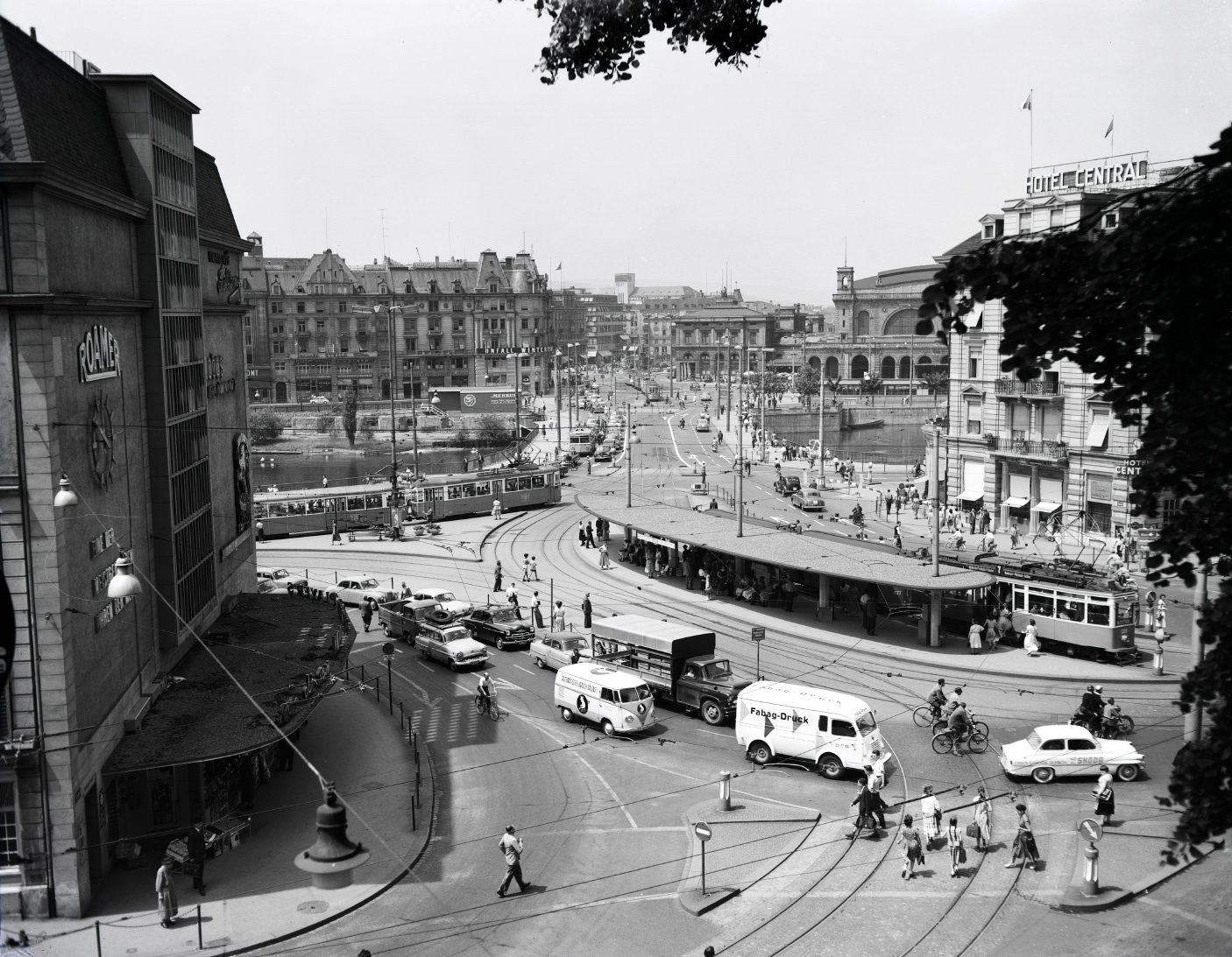 Цюрих — Старые фотографии