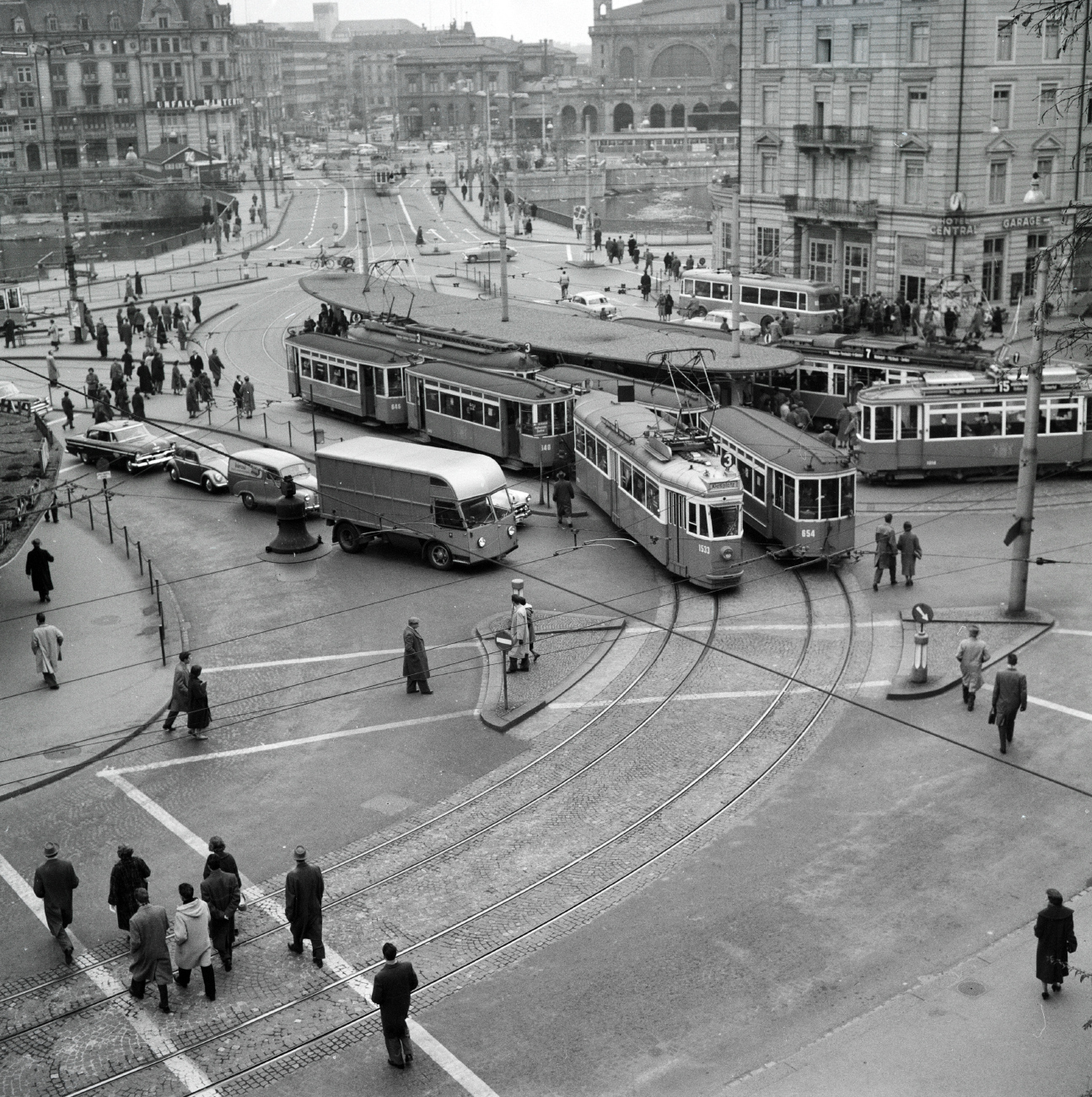 Zürich, SWS/BBC Ce 4/4 "Pedaler" № 1533; Zürich — Old photos