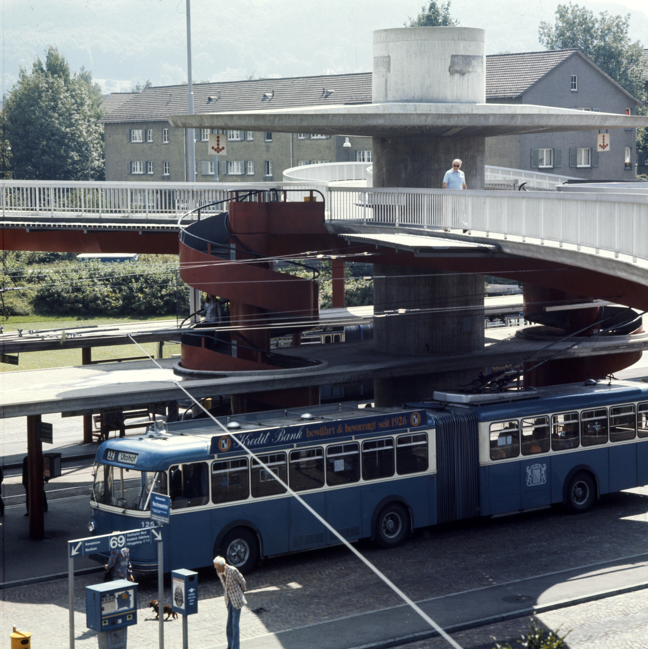 Цюрих, FBW/SWS /MFO GTr51 № 125; Цюрих — Старые фотографии Цюрих, FBW/SWS /MFO GTr51 № 125; Цюрих — Старые фотографии