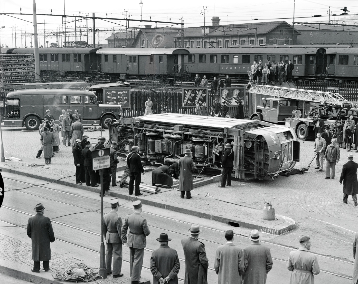 Цюрих, SWS/MFO Ce 2/2 № 1004; Цюрих — Инциденты; Цюрих — Старые фотографии