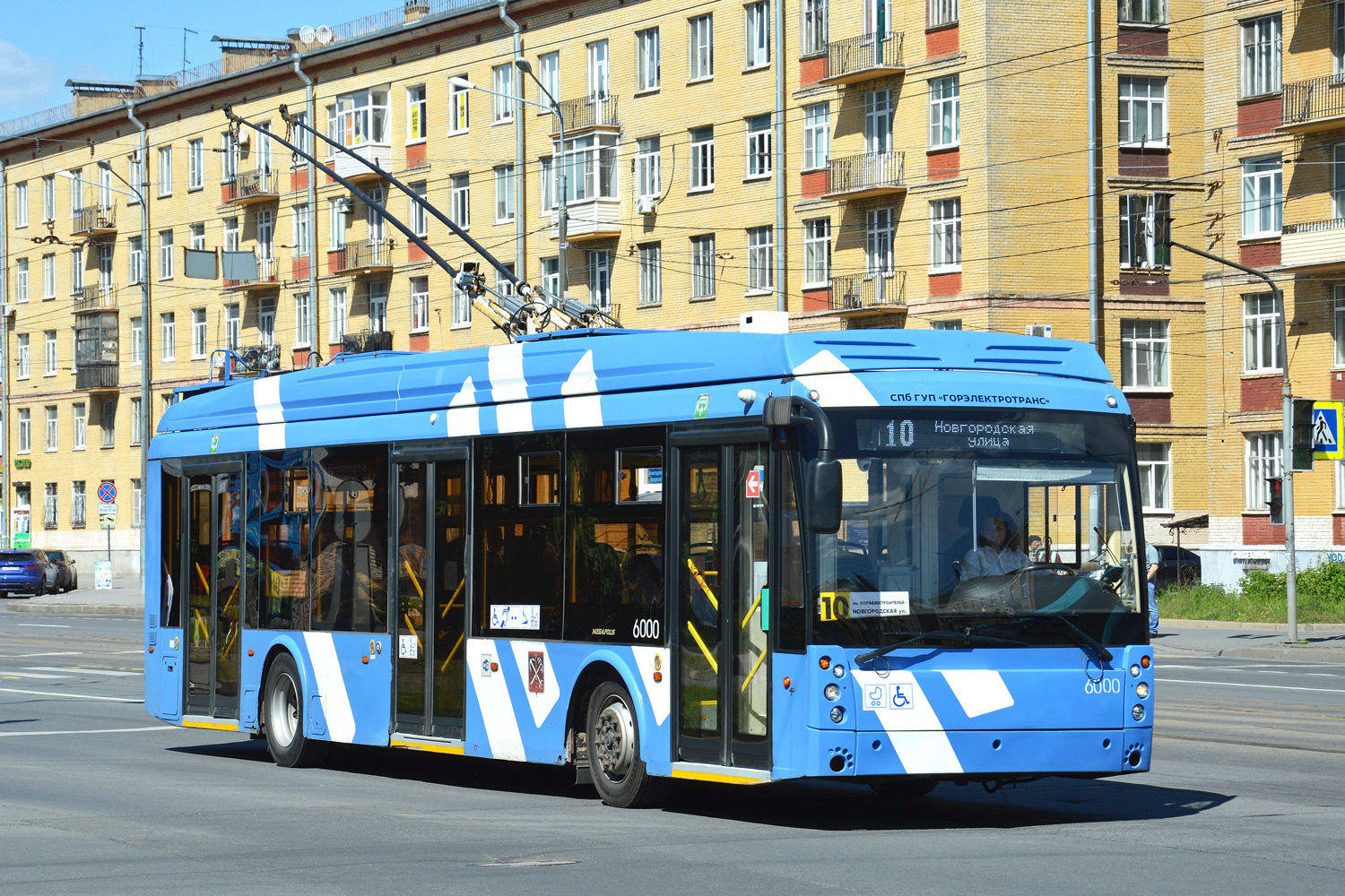 Санкт-Петербург, Тролза-5265.02 «Мегаполис» № 6000