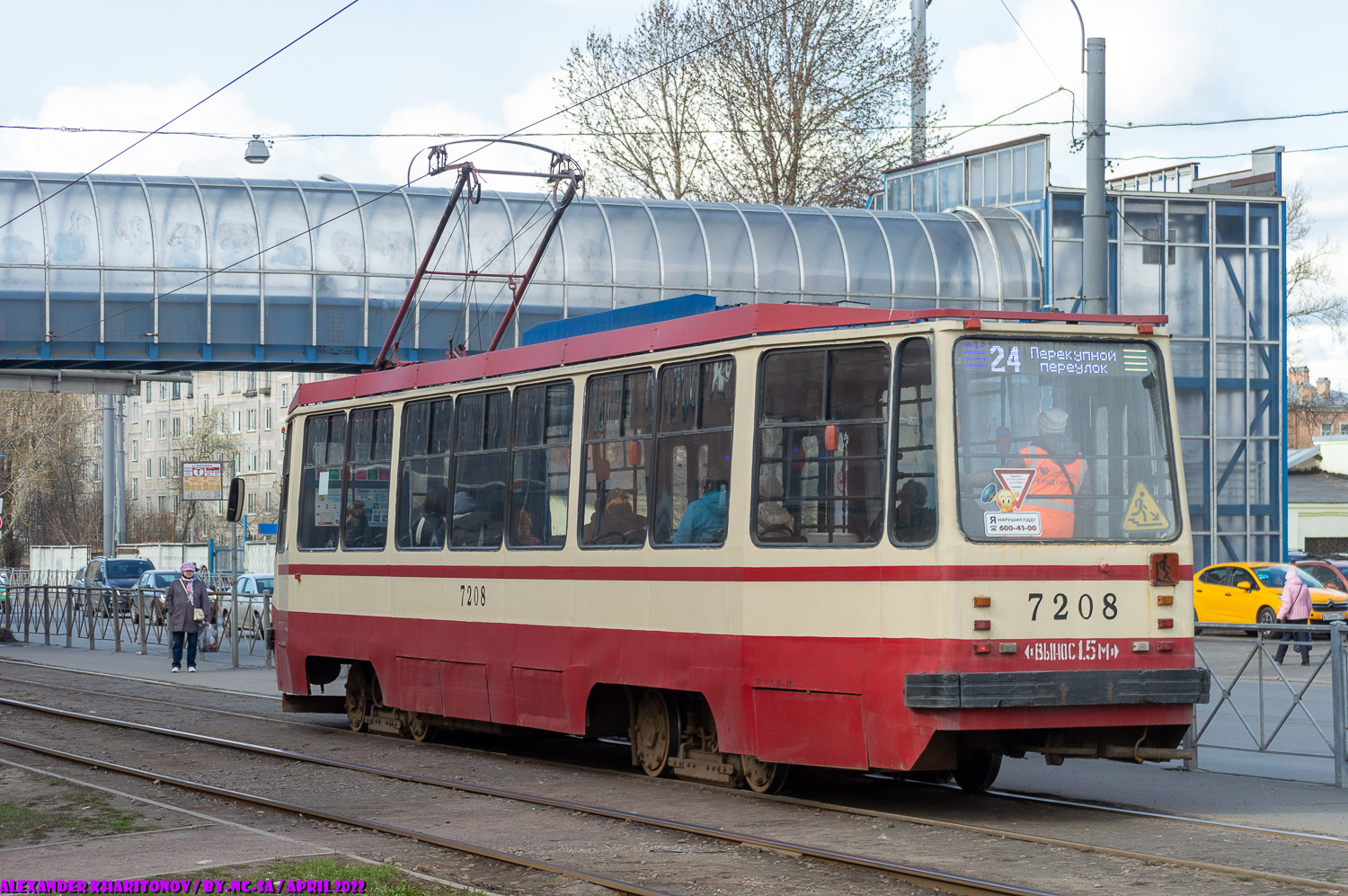 Санкт-Петербург, 71-134К (ЛМ-99К) № 7208 Санкт-Петербург, 71-134К (ЛМ-99К) № 7208