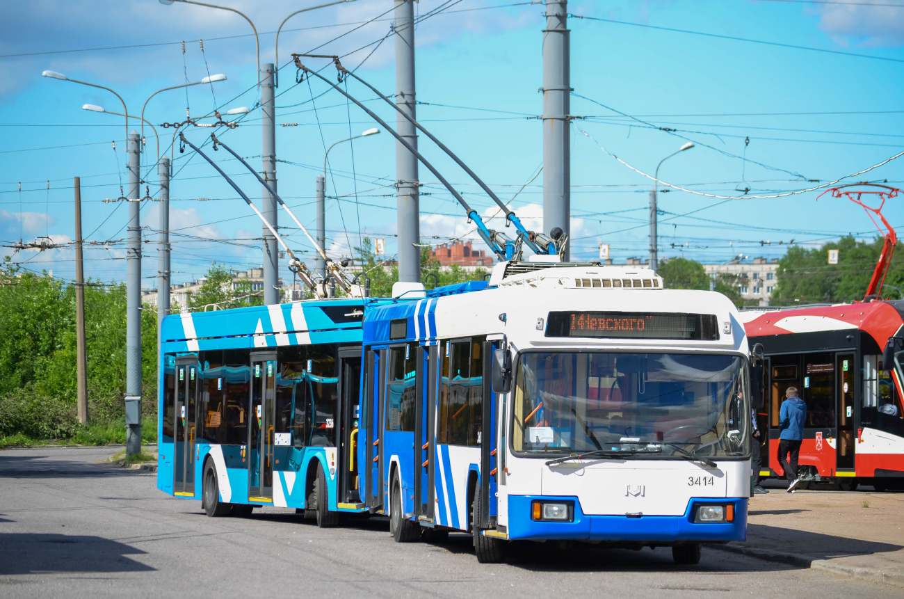 Санкт-Петербург, БКМ 321 № 3414