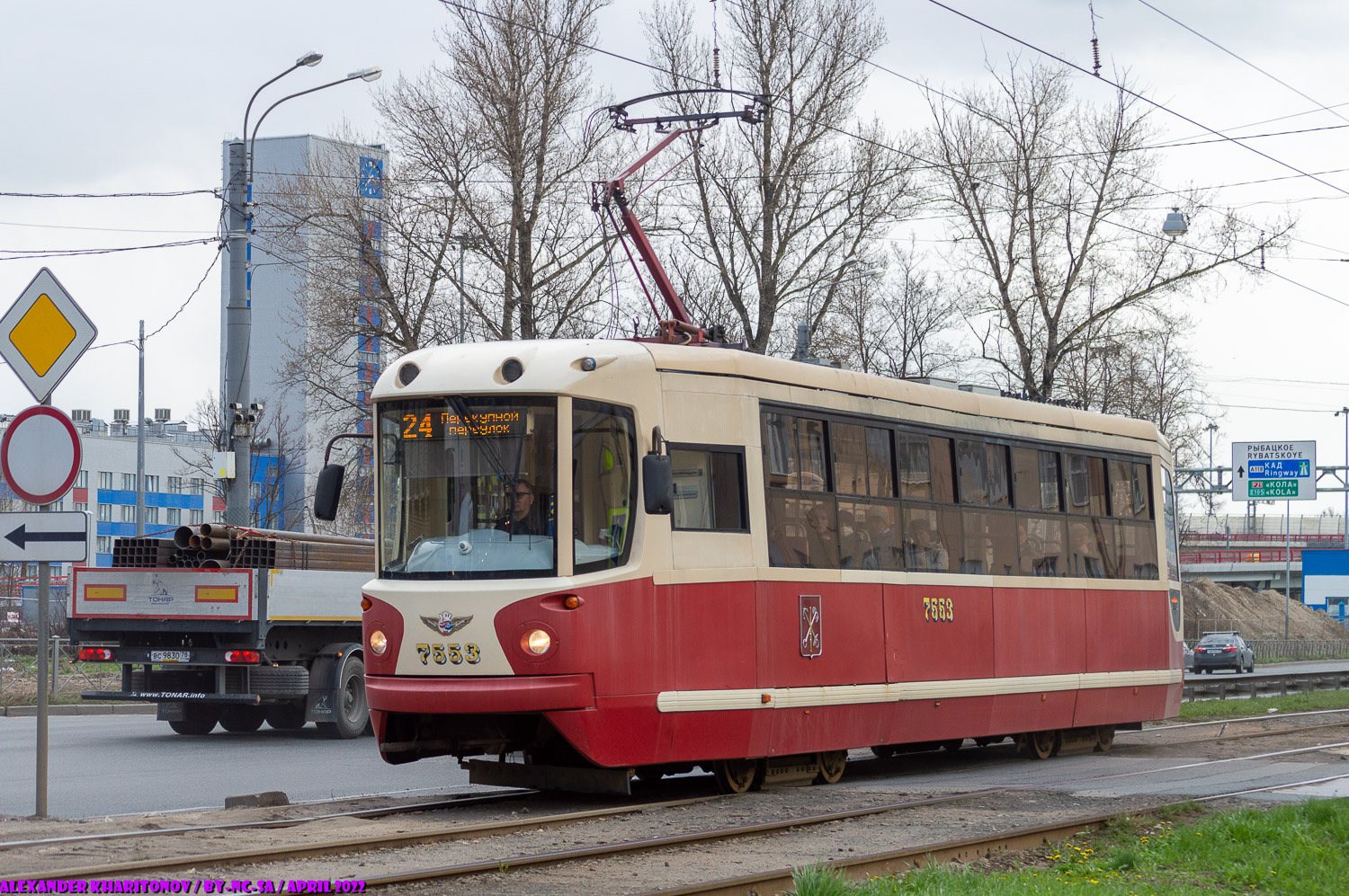 Санкт-Петербург, ЛМ-68М2 (мод. СПб ГЭТ) № 7553