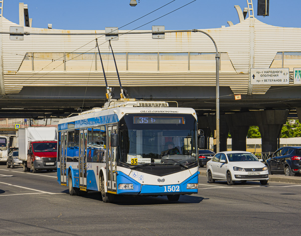 Санкт-Петербург, БКМ 321 № 1502