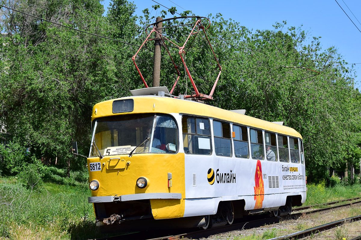 Volgograd, Tatra T3SU # 5812