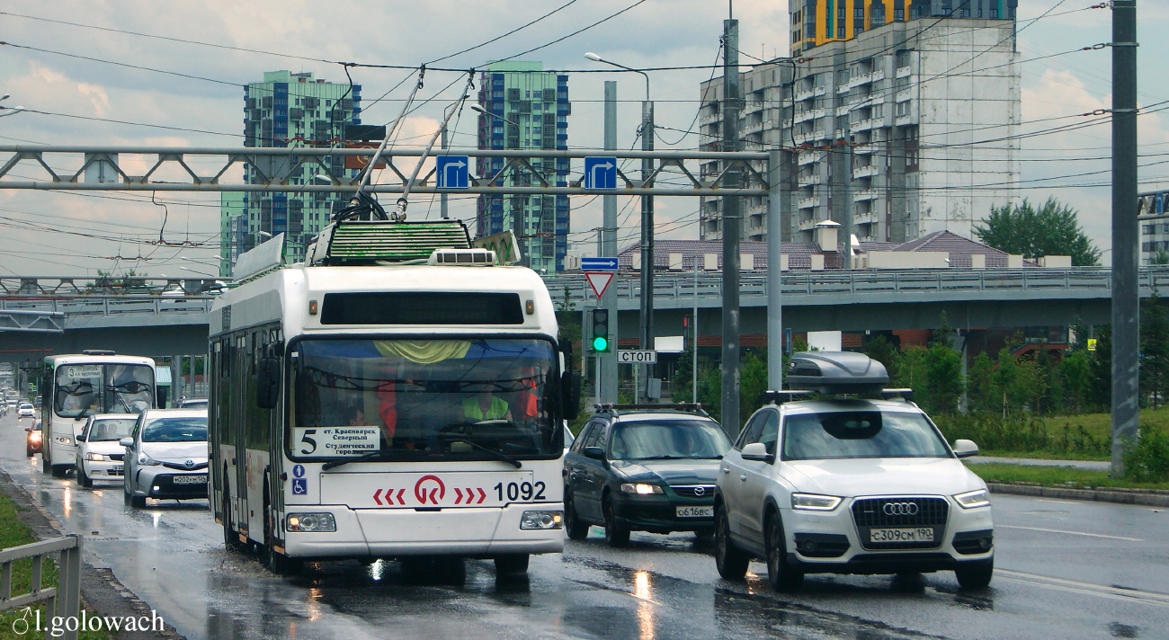 Красноярск, БКМ 321 № 1092