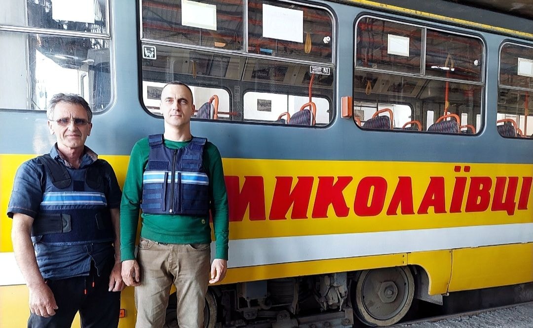 Николаев — Последствия боевых действий; Работники электротранспорта