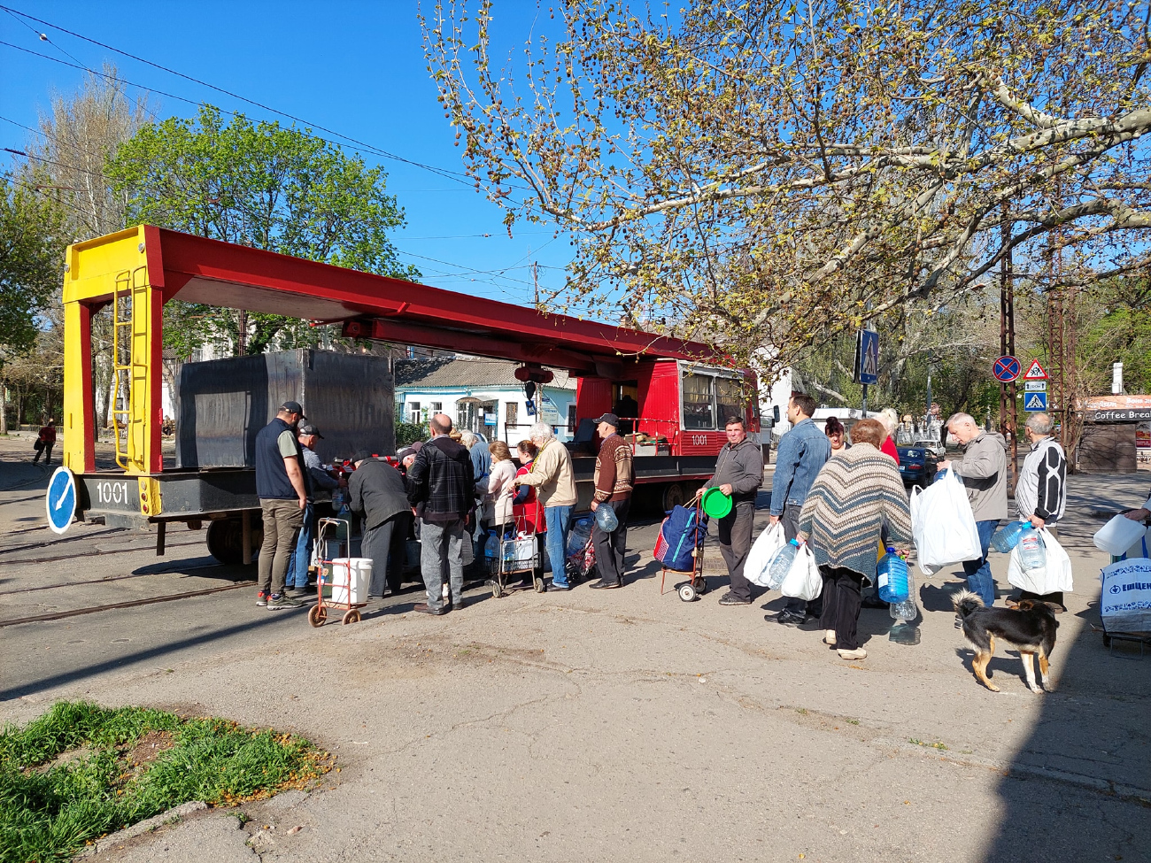 Николаев, ТК-28 № 1001; Николаев — Последствия боевых действий