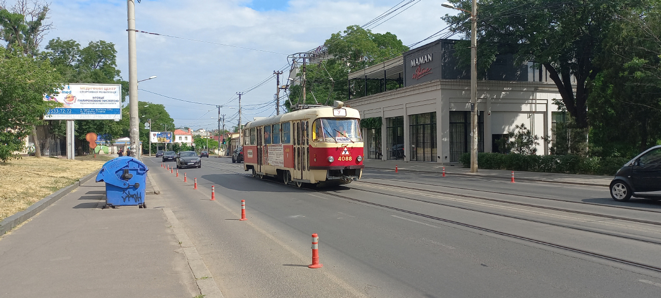 Одесса, Tatra T3SU № 4088