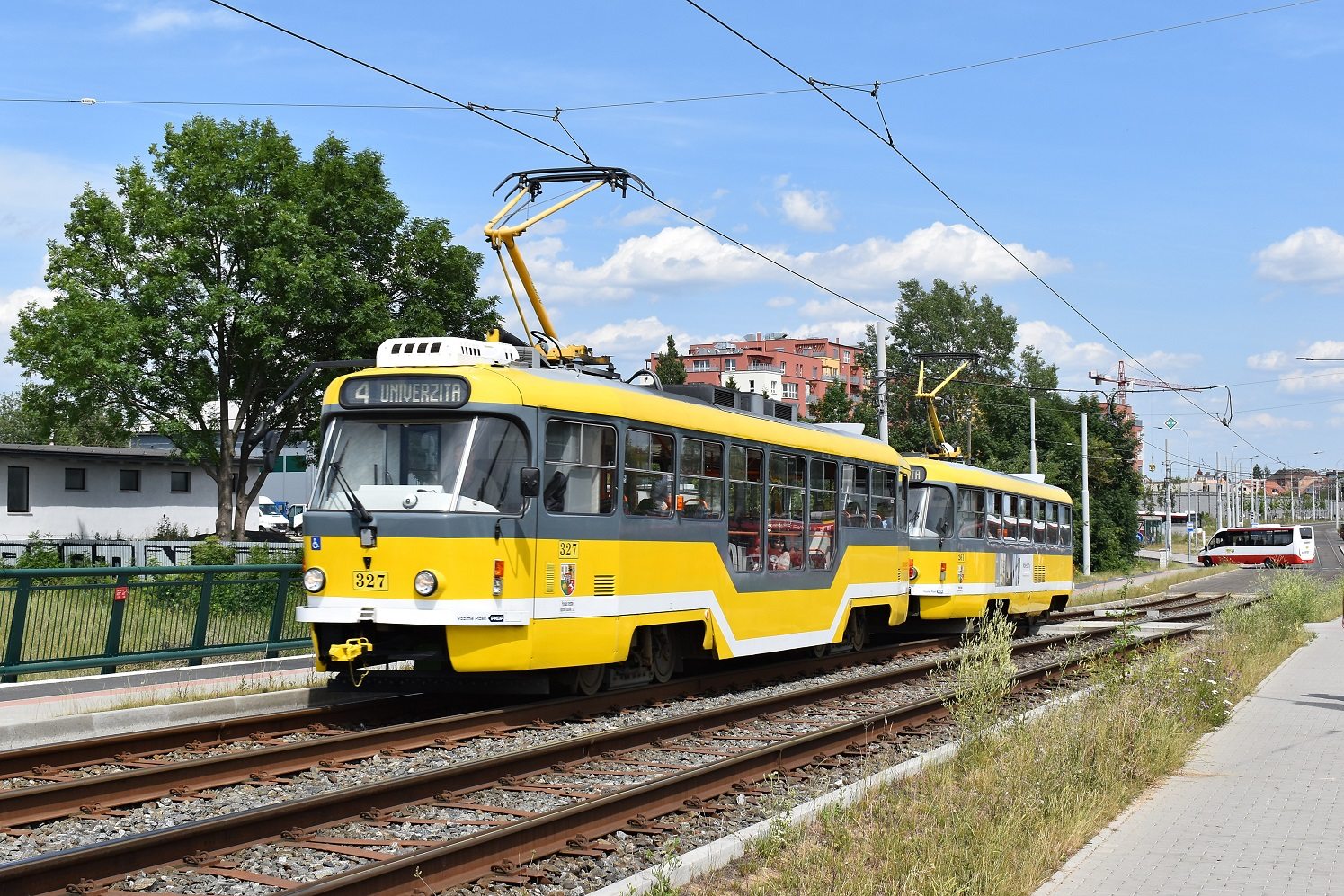 Пльзень, Tatra T3R.PLF № 327