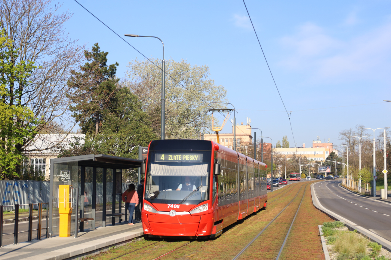 Братислава, Škoda 29T ForCity Plus № 7406