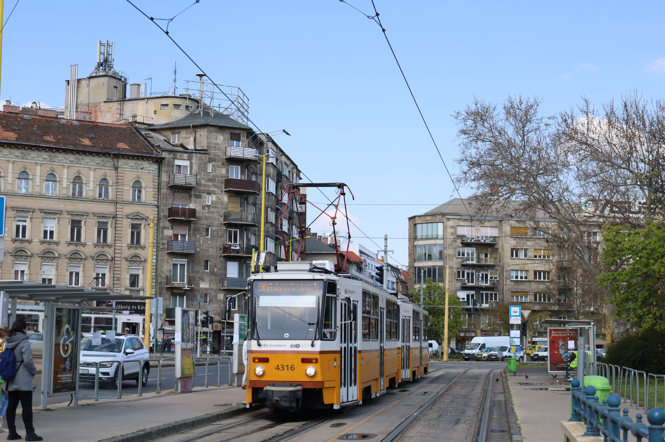 Budapešť, Tatra T5C5K2 č. 4316