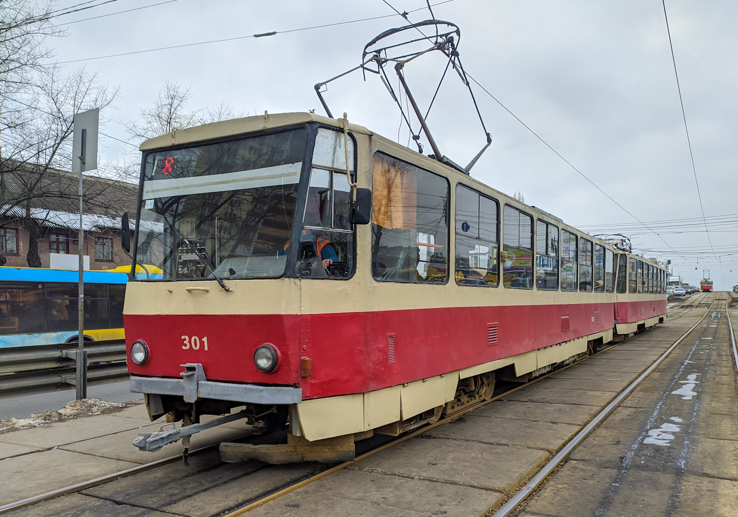 Киев, Tatra T6B5SU № 301