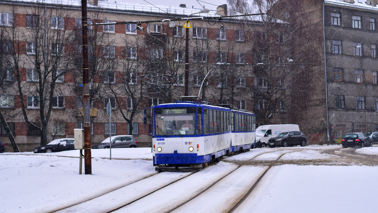 Рига, Tatra T3MR (T6B5-R) № 35130