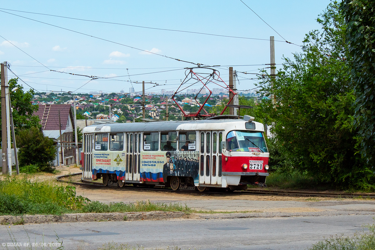 Volgograd, Tatra T3SU № 2721 Volgograd, Tatra T3SU № 2721