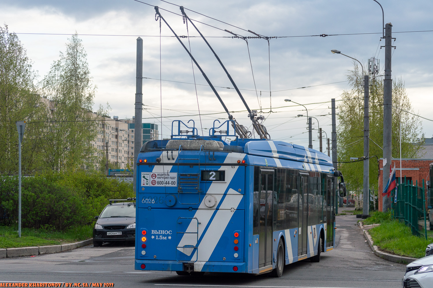 Санкт-Пецярбург, Тролза-5265.08 «Мегаполис» № 6026