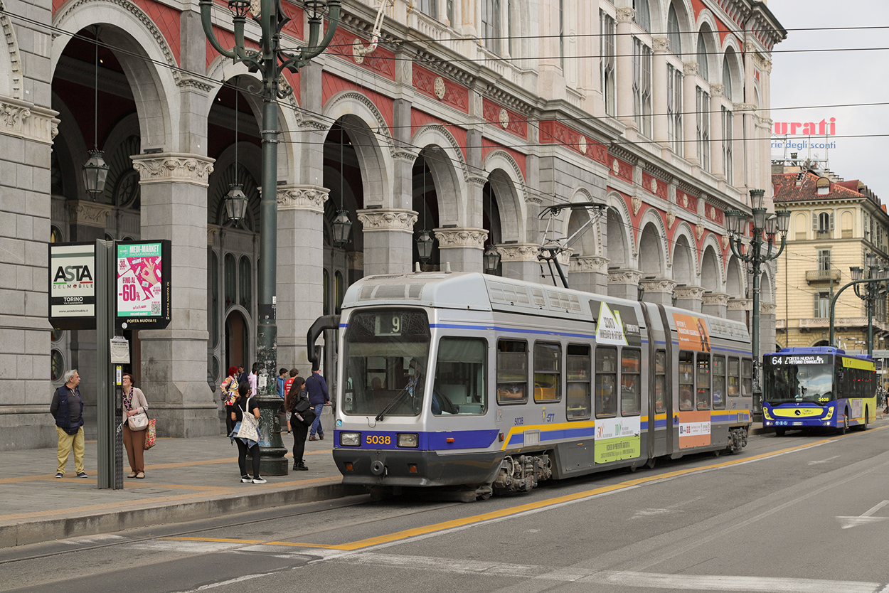 Turin, GTT series 5000 № 5038 Turin, GTT series 5000 № 5038