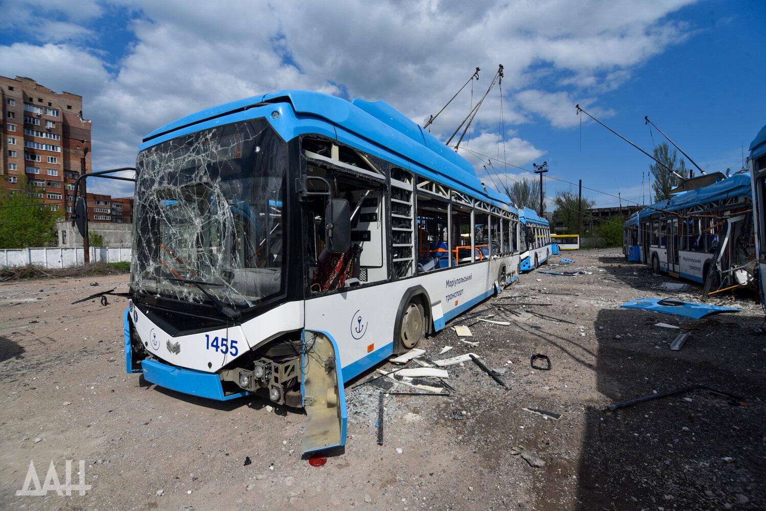 Мариуполь, АКСМ 321 (БКМ-Україна) № 1455; Мариуполь — Последствия боевых действий 24.02.2022—20.05.2022