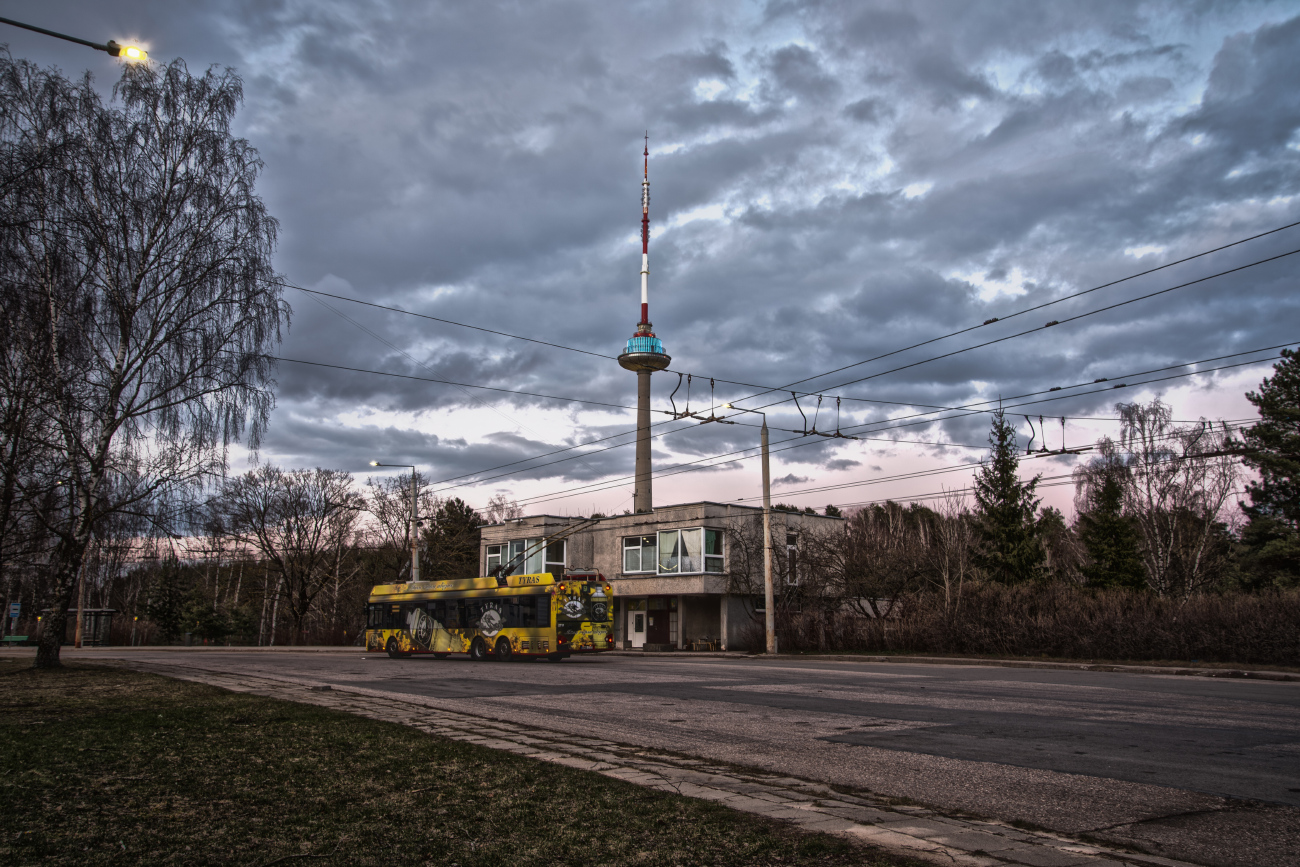 Вильнюс, Solaris Trollino II 15 AC № 2711; Вильнюс — Конечные пункты и линии