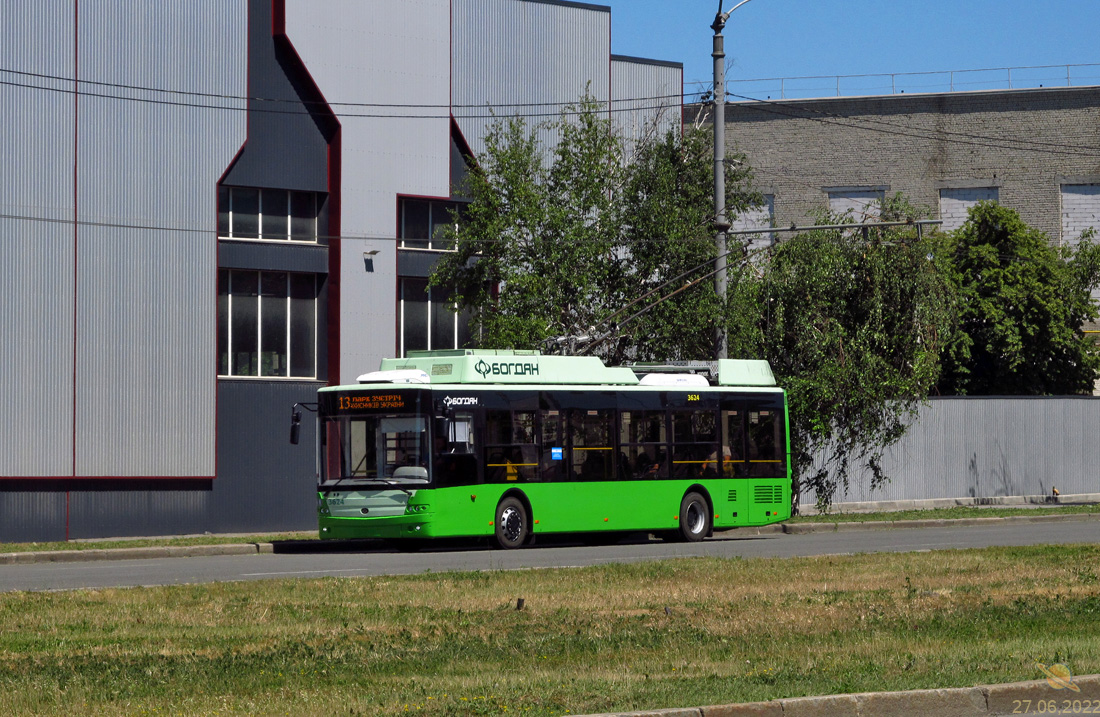 Харьков, Богдан Т70117 № 3624