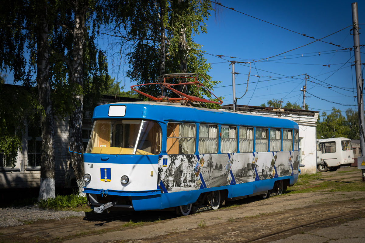 Ульяновск, Tatra T3SU (двухдверная) № 1111