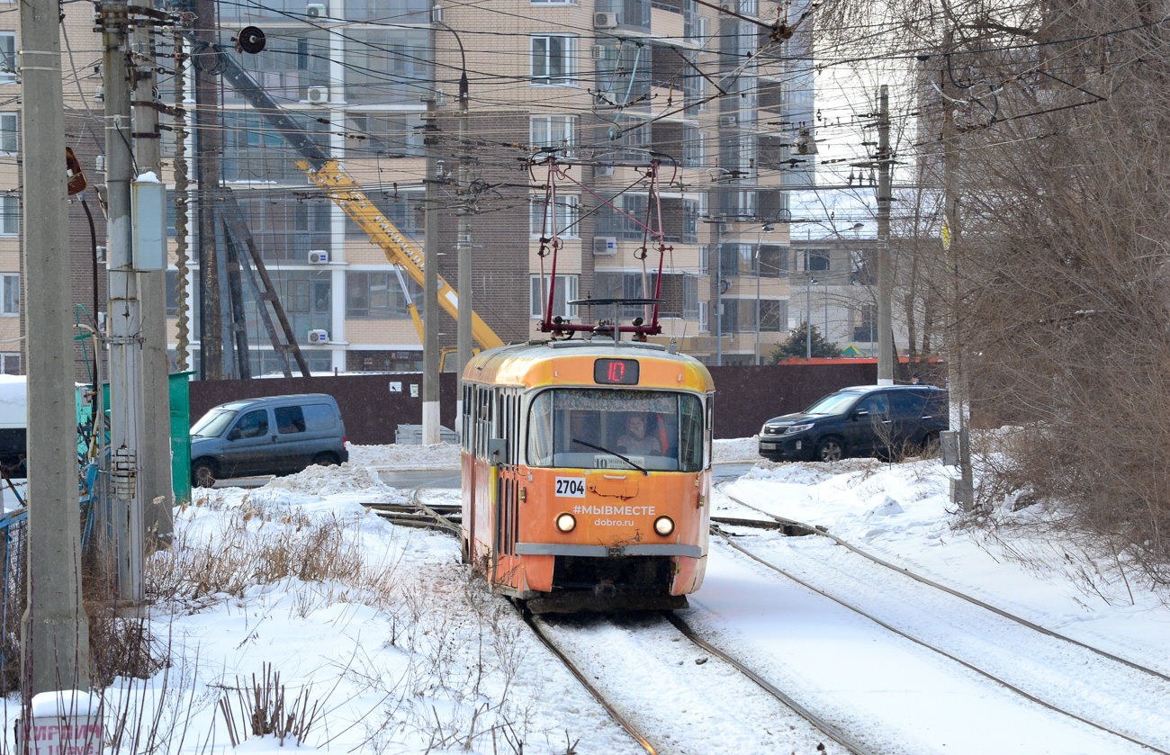 Volgograd, Tatra T3SU # 2704