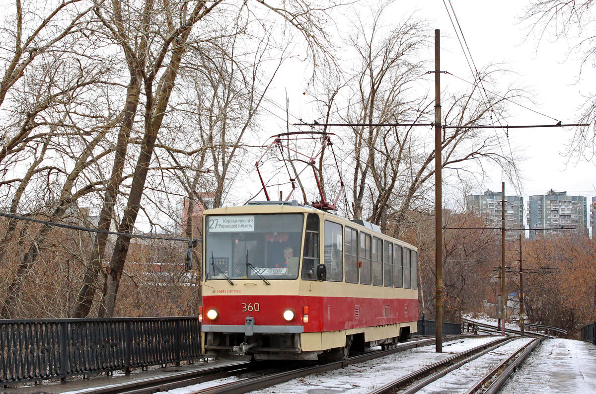 Yekaterinburg, Tatra T6B5SU № 360