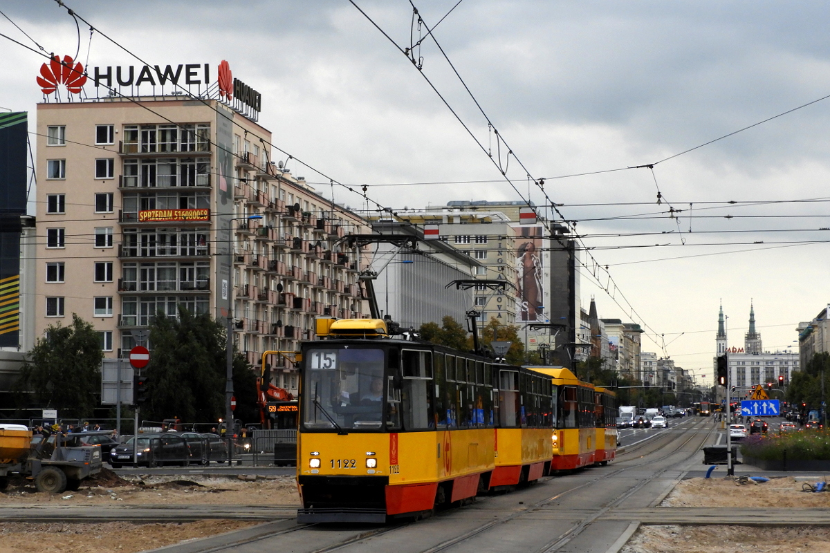 Warsaw, Konstal 105Na # 1122