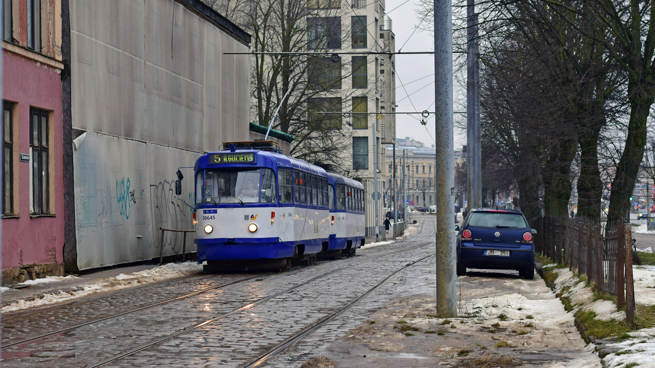 Рига, Tatra T3A № 30645