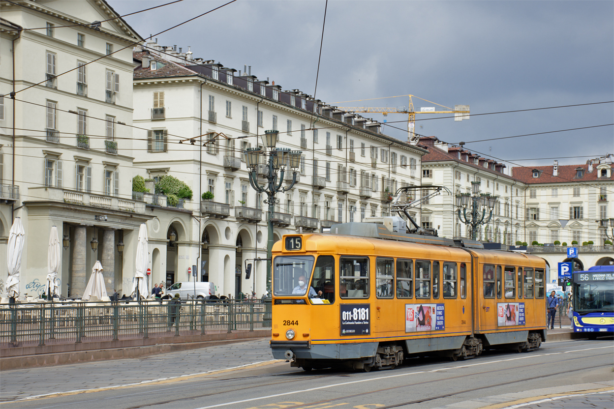 Турин, GTT(ATM) series 2800 № 2844 Турин, GTT(ATM) series 2800 № 2844