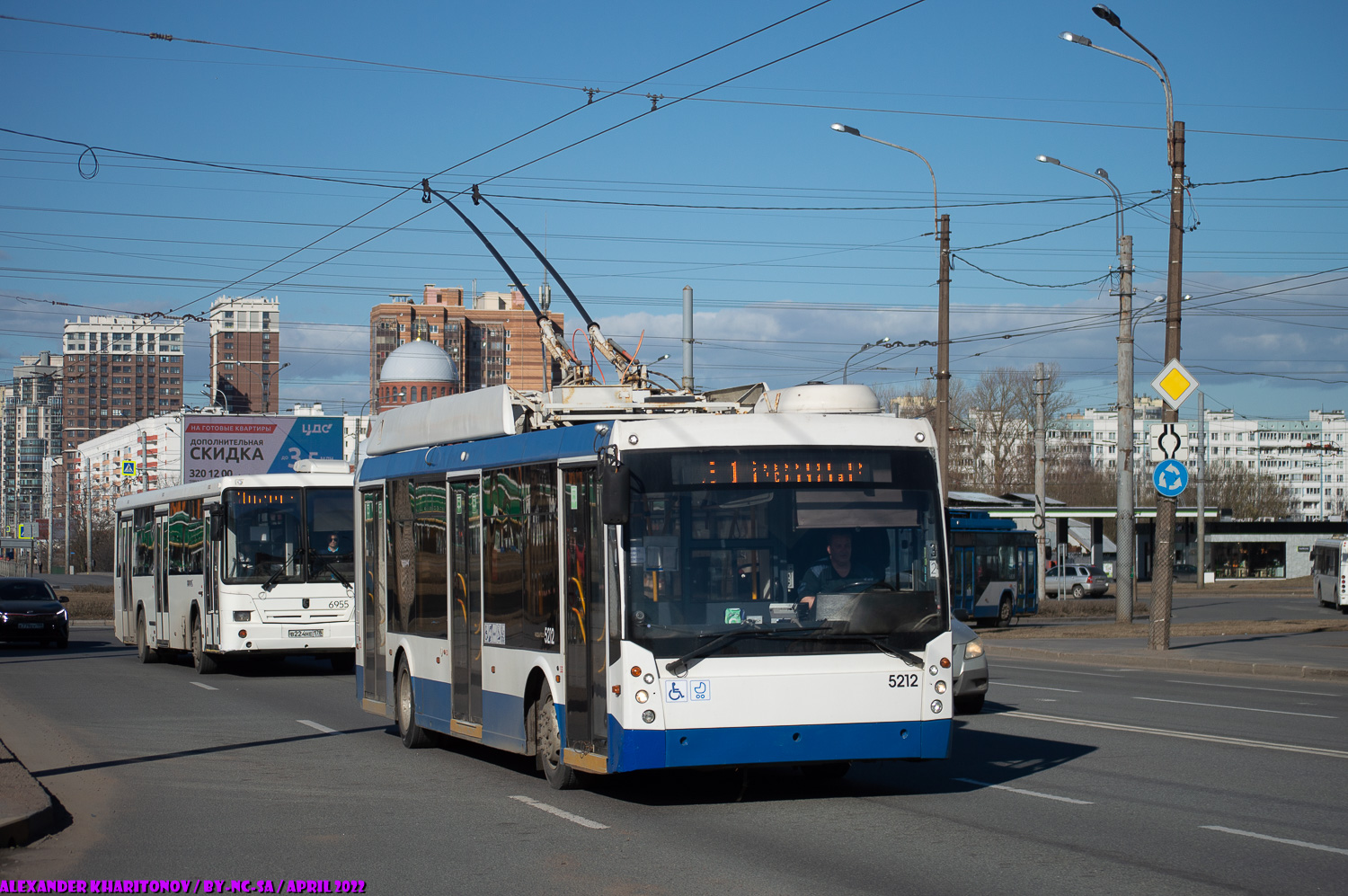 Санкт-Петербург, Тролза-5265.00 «Мегаполис» № 5212