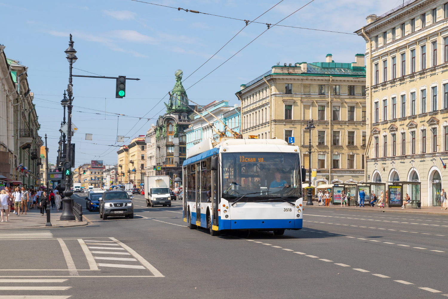 Санкт-Петербург, Тролза-5265.00 «Мегаполис» № 3518