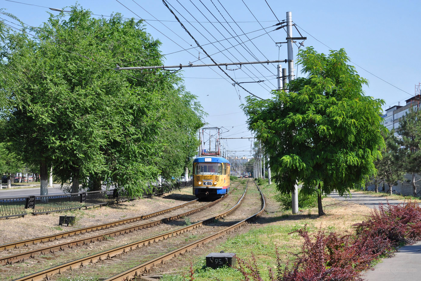 Волгоград, Tatra T3SU (двухдверная) № 65