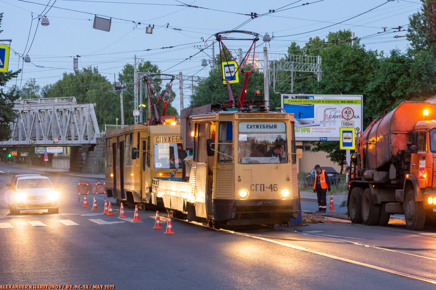 Санкт-Петербург, ВТК-10 № СГП-45; Санкт-Петербург — Ремонты