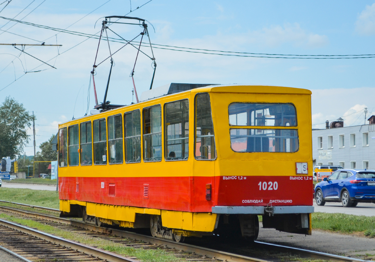 Барнаул, Tatra T6B5SU № 1020