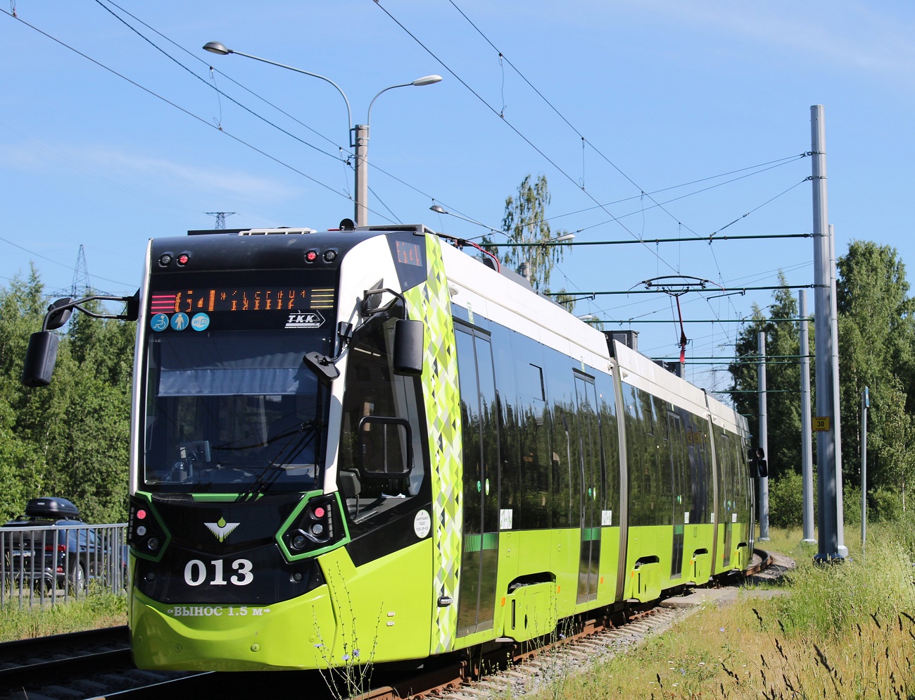 Sankt Peterburgas, Stadler B85600M nr. 013