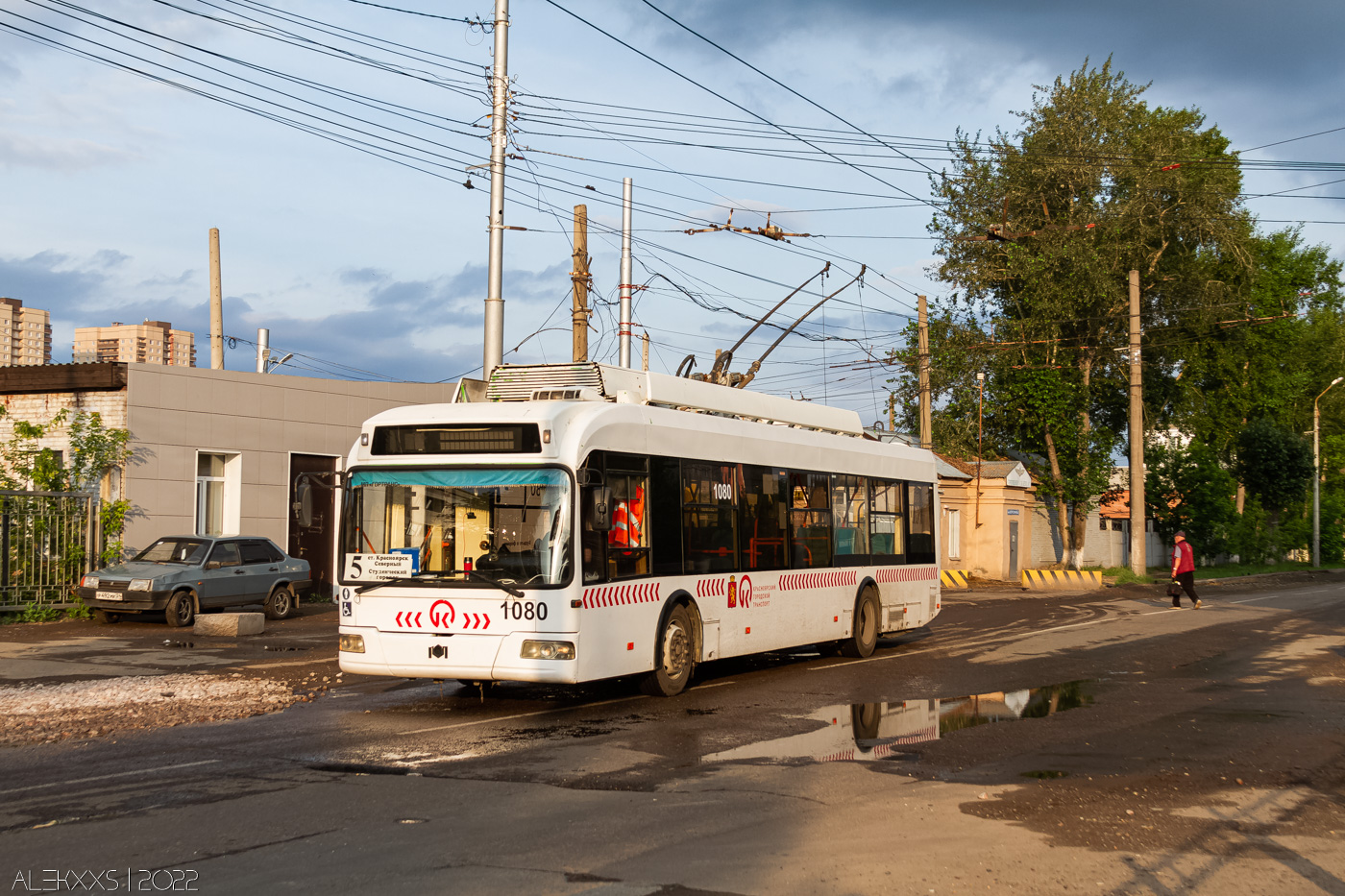 Красноярск, БКМ 321 № 1080