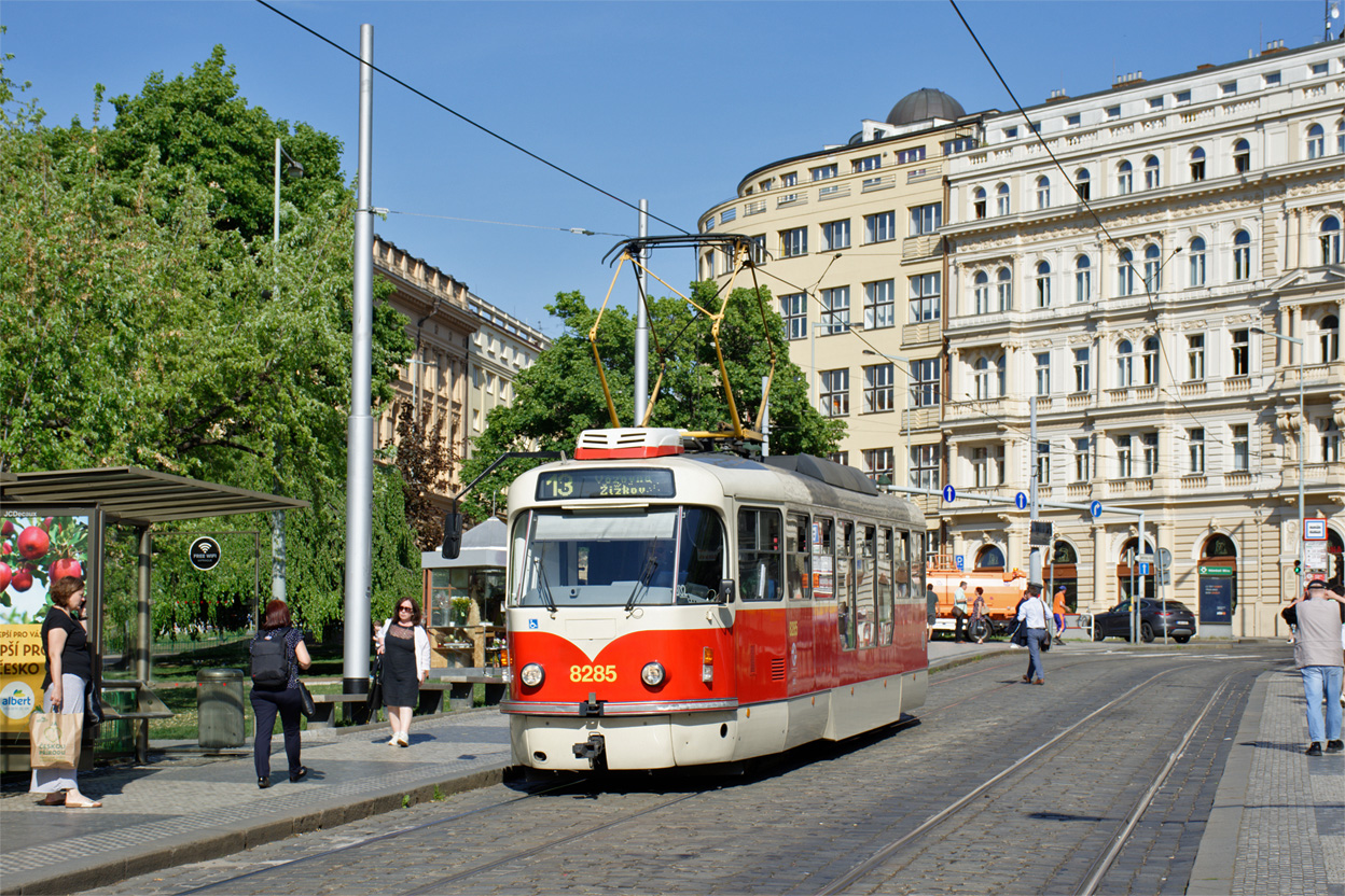 Прага, Tatra T3R.PLF № 8285
