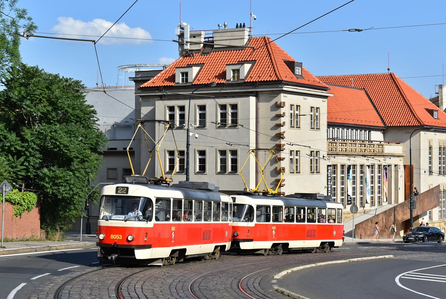 Прага, Tatra T3M2-DVC № 8053 Прага, Tatra T3M2-DVC № 8053