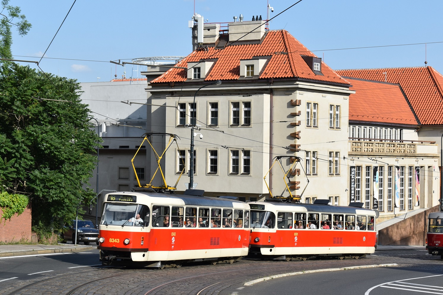 Прага, Tatra T3R.P № 8343