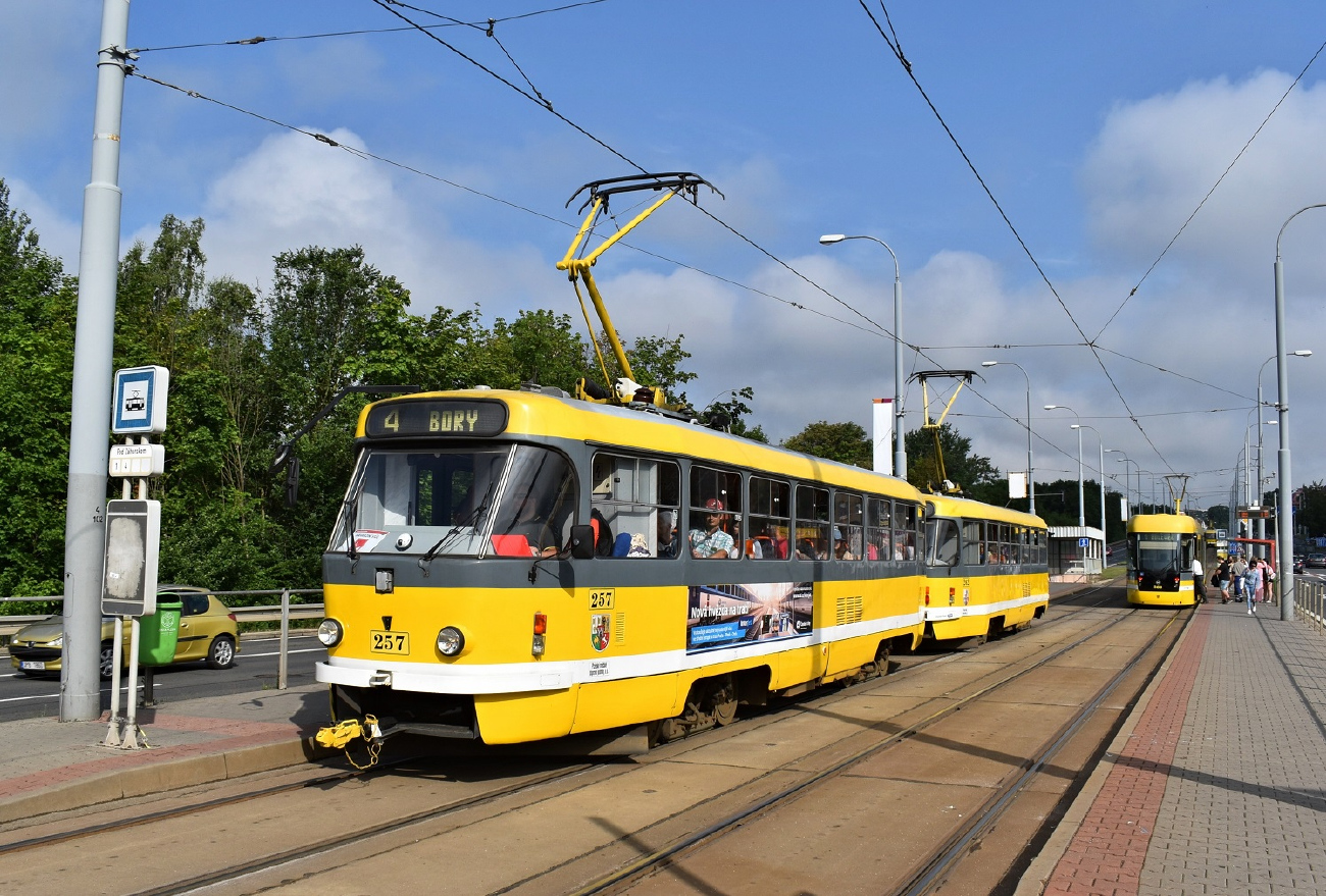 Пльзень, Tatra T3SUCS № 257