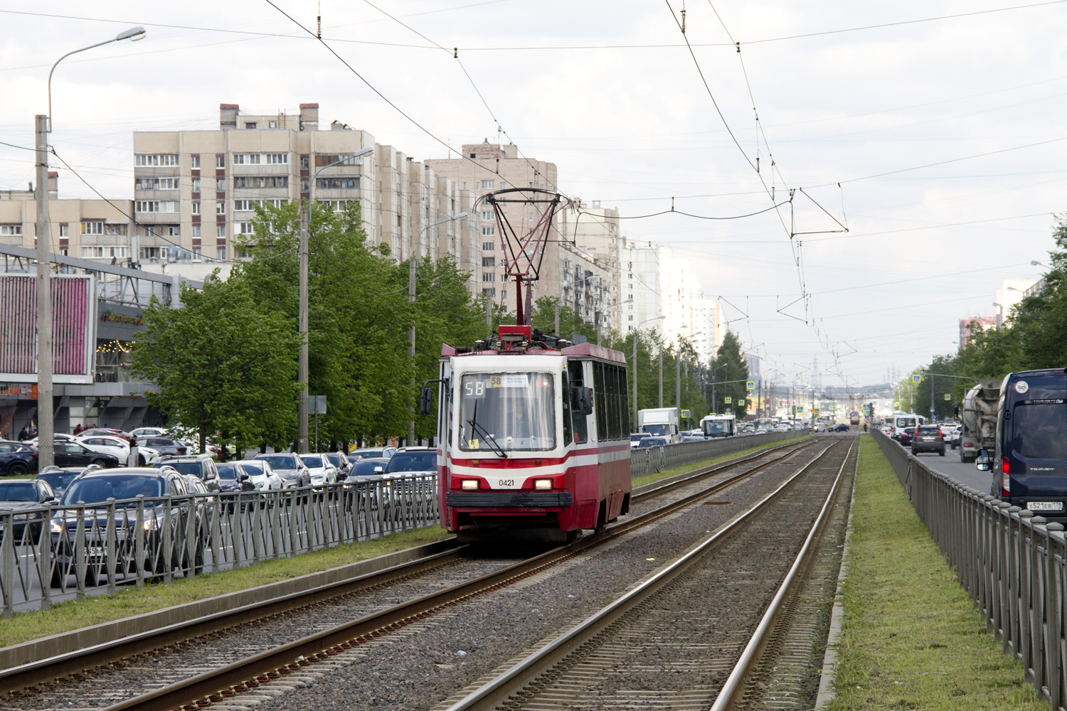 Санкт-Петербург, 71-134К (ЛМ-99К) № 0421