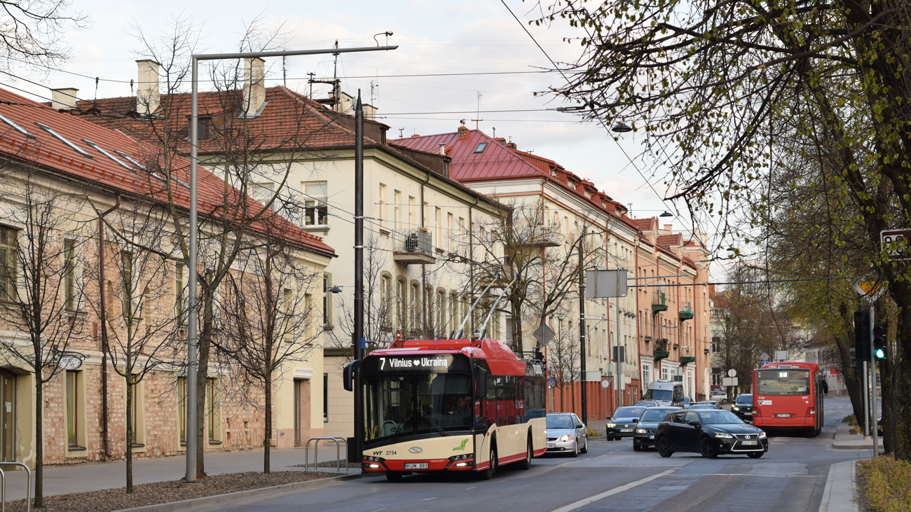 Вильнюс, Solaris Trollino IV 12 Škoda № 2754