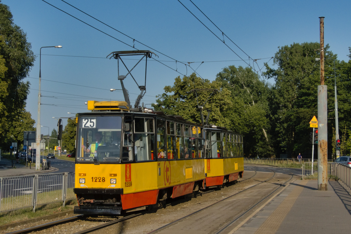 Варшава, Konstal 105Na № 1228