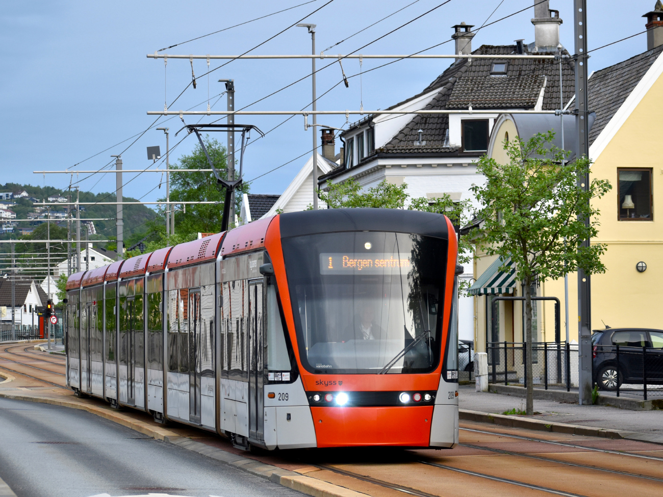 Берген, Stadler Variobahn № 209