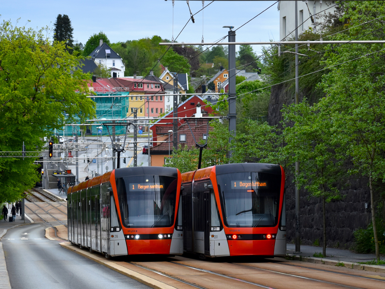 Берген, Stadler Variobahn № 216