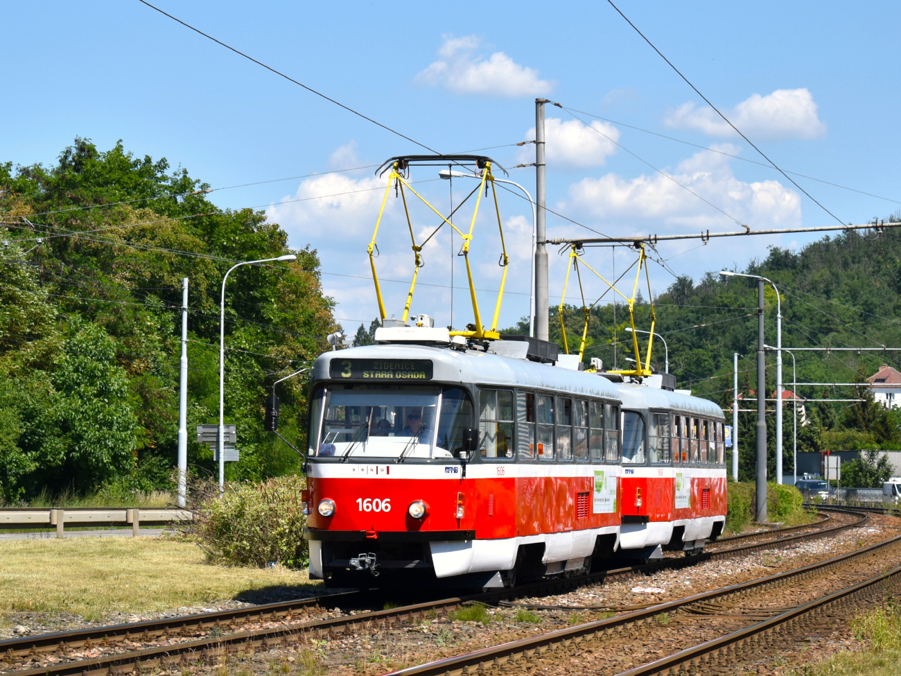 Brno, Tatra T3G # 1606